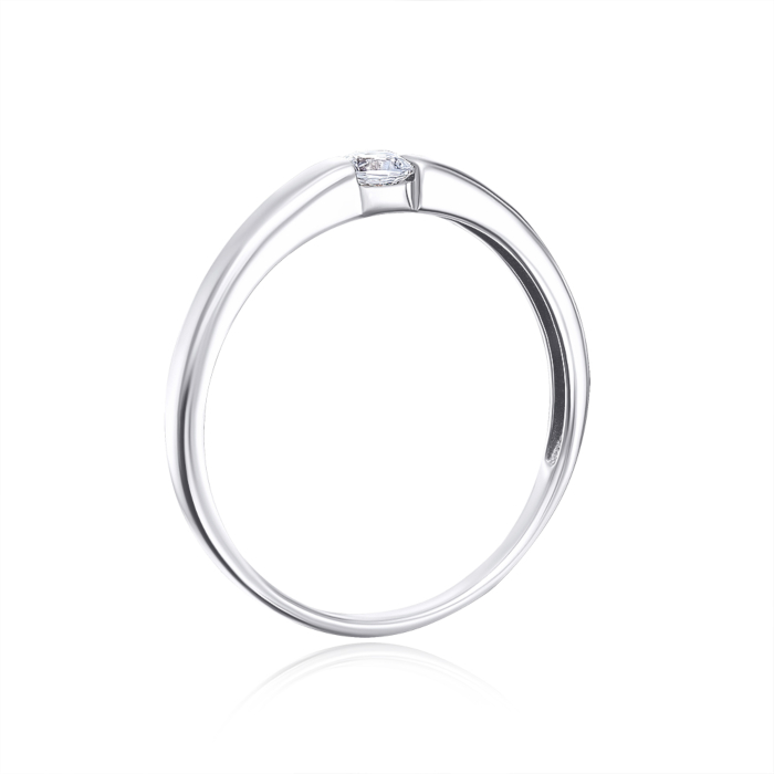 12345 Срібна каблучка з фіанітами S. Артикул 00908/12/1/31 12345 грн1,371 12345