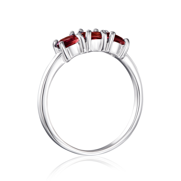 Срібна каблучка з гранатом. Артикул GRE1470-R/12/7167