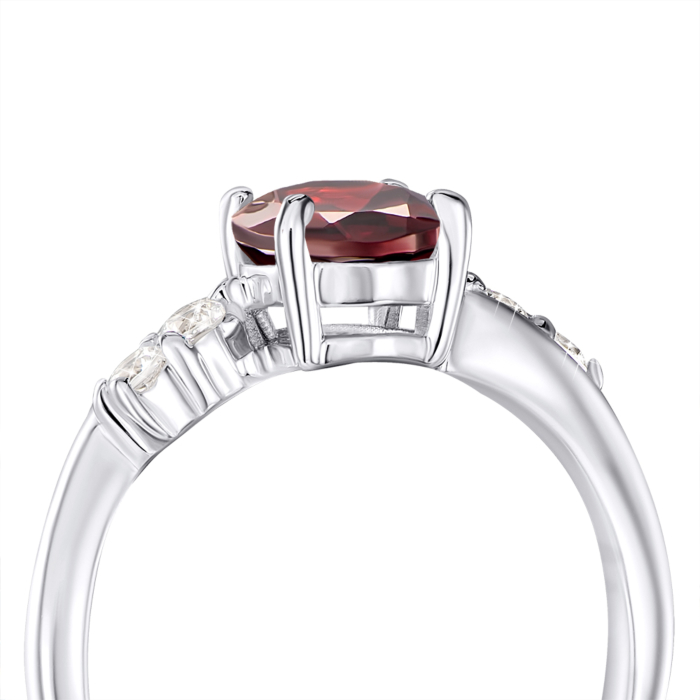 12345 Срібна каблучка з гранатом. Артикул OR567-R/12/5050 12345 грн1,603 12345
