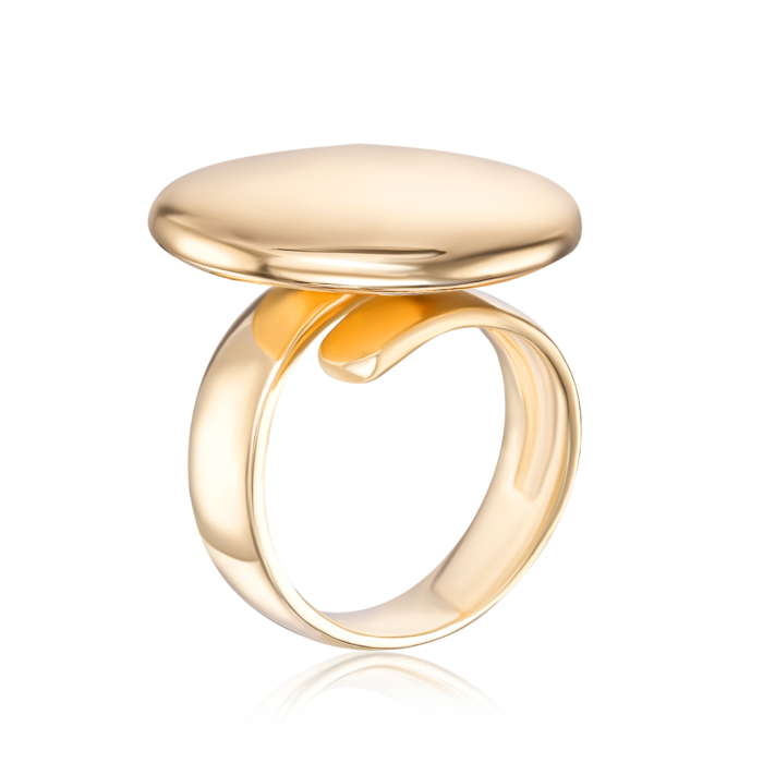 12345 Срібна позолочена каблучка. Артикул 5AG0027B-R/20 12345 грн3,934 12345