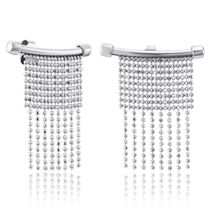 12345 Срібні сережки без вставки. Артикул OCFXD000018-E/12 12345 грн2,660 12345