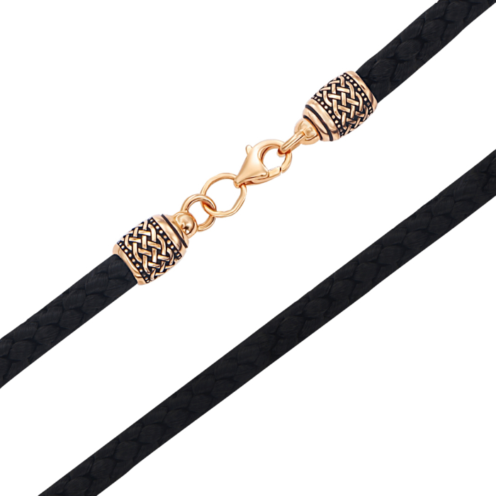 12345 Синтетичний шнурок із золотою застібкою. Артикул 06228/01/4 12345 грн20,846 12345