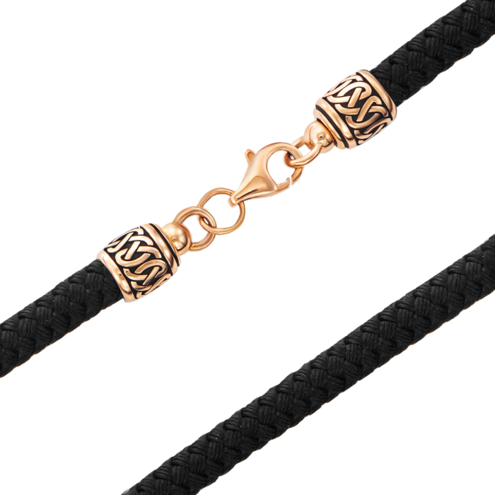 12345 Синтетичний шнурок із золотою застібкою. Артикул 06242/01/4 12345 грн27,426 12345