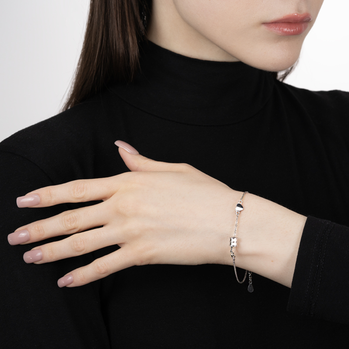 12345 Срібний браслет. Артикул SL00042-B/12 12345 грн1,039 12345