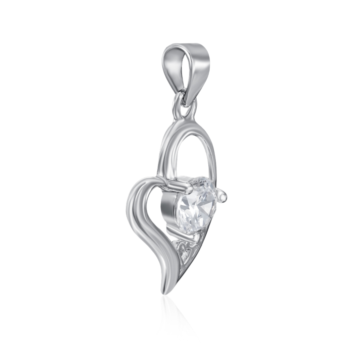 12345 Срібна підвіска з фіанітом. Артикул SP01019-P/12/1 12345 грн825 12345