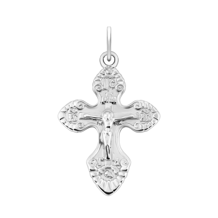 12345 Срібний хрестик. Розп'яття Христове.Артикул UG5906/род 12345 грн1,756 12345