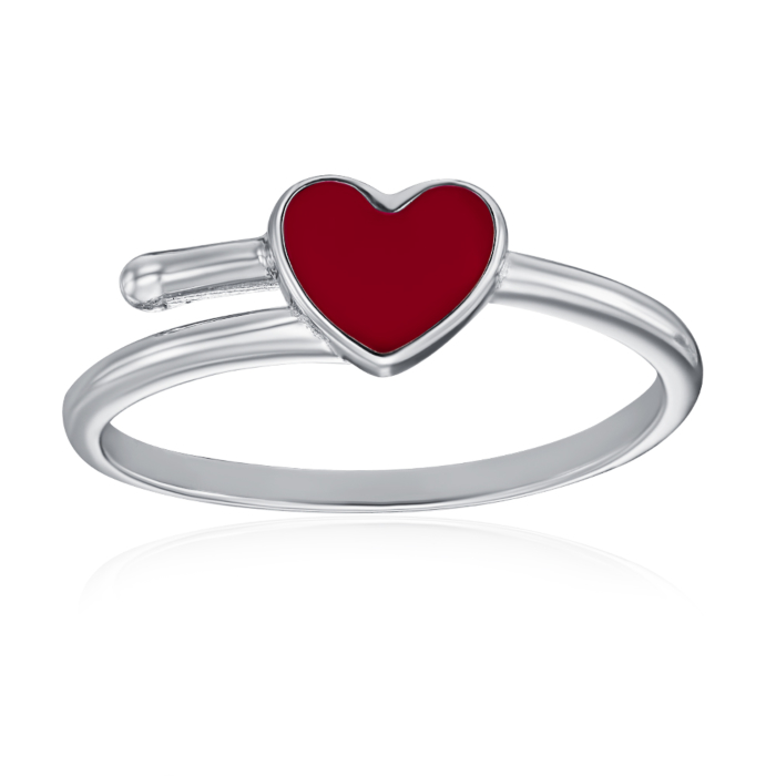 12345 Срібна каблучка з емаллю. Артикул SZDR07799-R/12/392 12345 грн957 12345