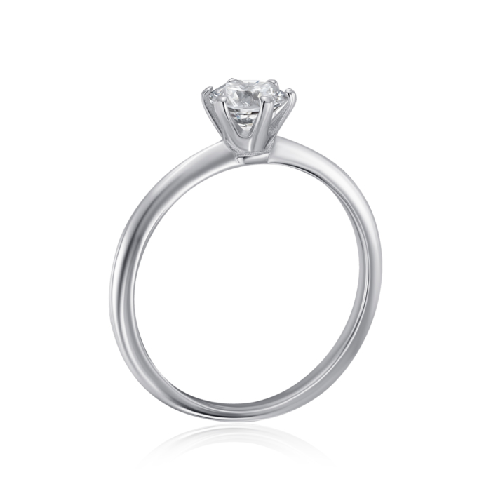 12345 Срібна каблучка з фіанітом. Артикул SZDR16741-R/12/1 12345 грн1,180 12345