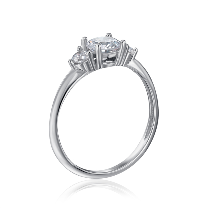 12345 Срібна каблучка з фіанітами. Артикул SZDR16822-R/12/1 12345 грн1,342 12345