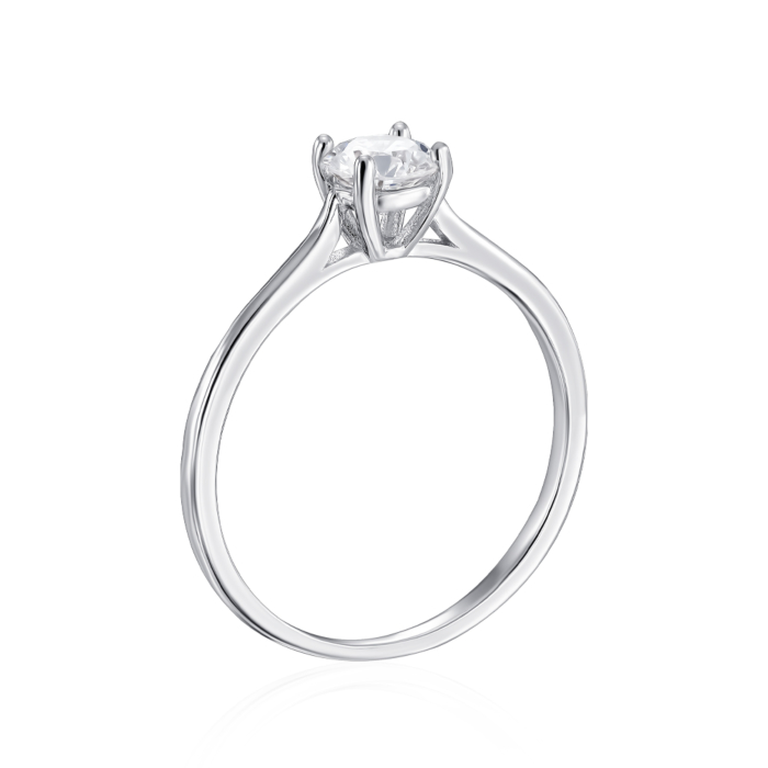 12345 Срібна каблучка з фіанітом. Артикул SZDR16850-R/12/1 12345 грн1,154 12345