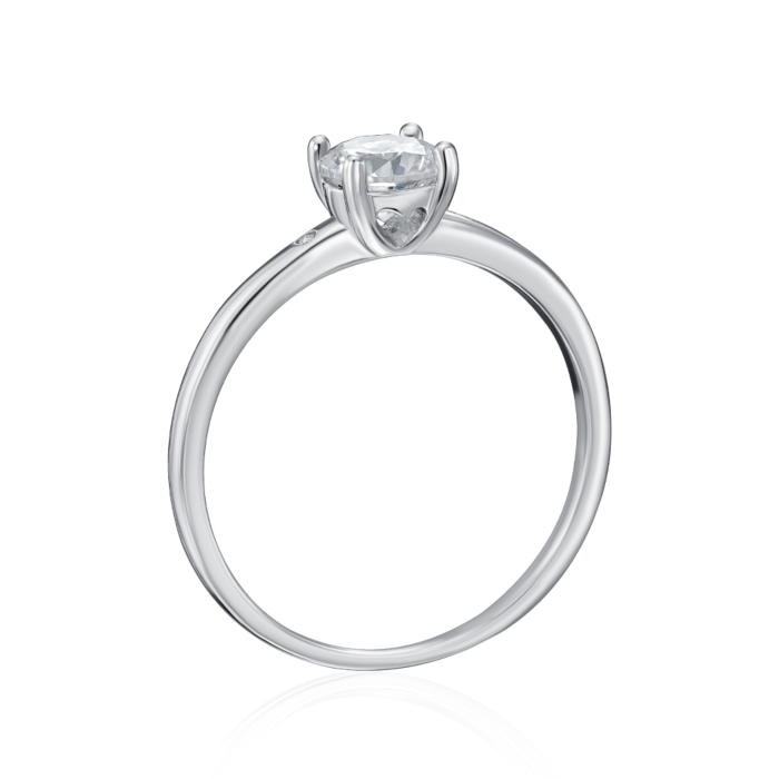 12345 Срібна каблучка з фіанітами. Артикул SZDR16851-R/12/1 12345 грн1,299 12345