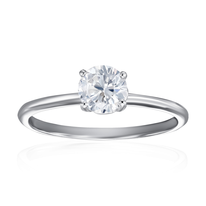 12345 Срібна каблучка з фіанітом. Артикул SZDR16860-R/12/1 12345 грн1,223 12345