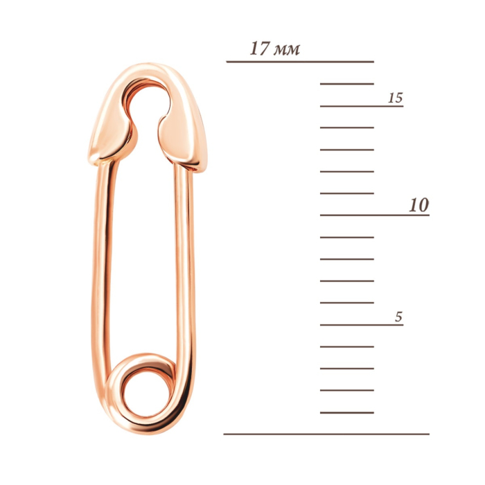 12345 Золота брошка-булавка. Артикул UG5БШ081и 12345 грн2,245 12345