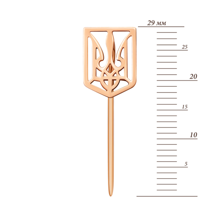 12345 Золота брошка-шпилька Герб.Артикул UG5БШ012и 12345 грн2,680 12345