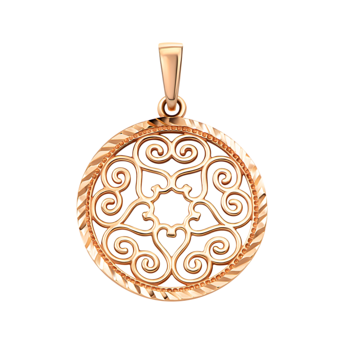 12345 Золота підвіска.Артикул UG531206 12345 грн6,828 12345