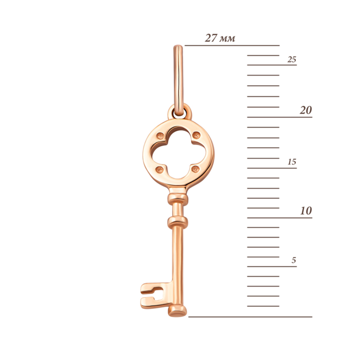 12345 Золота підвіска Ключик.Артикул UG5300617010101 12345 грн2,578 12345