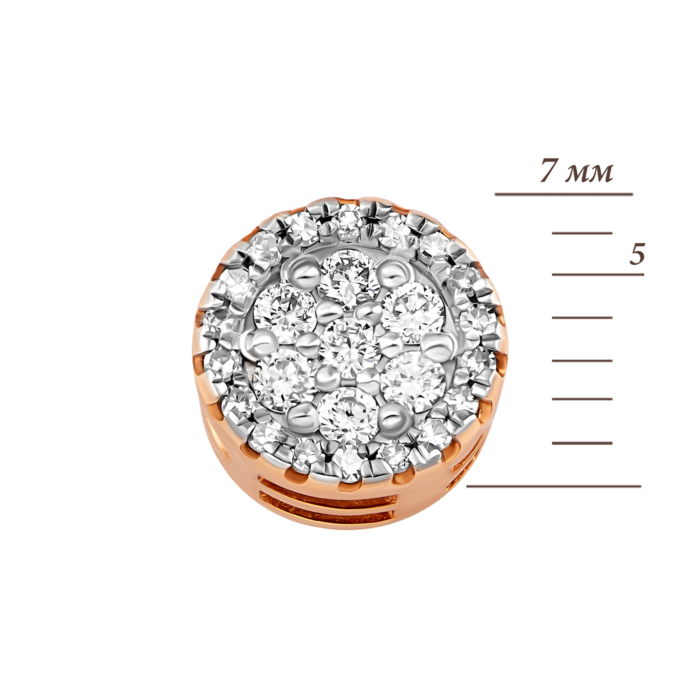 12345 Золота підвіска з діамантами.Артикул UG53191335201 12345 грн20,880 12345