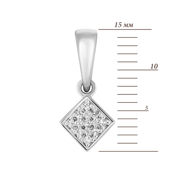 12345 Золота підвіска з діамантами. Артикул UG5ПМ0006/1 12345 грн5,832 12345