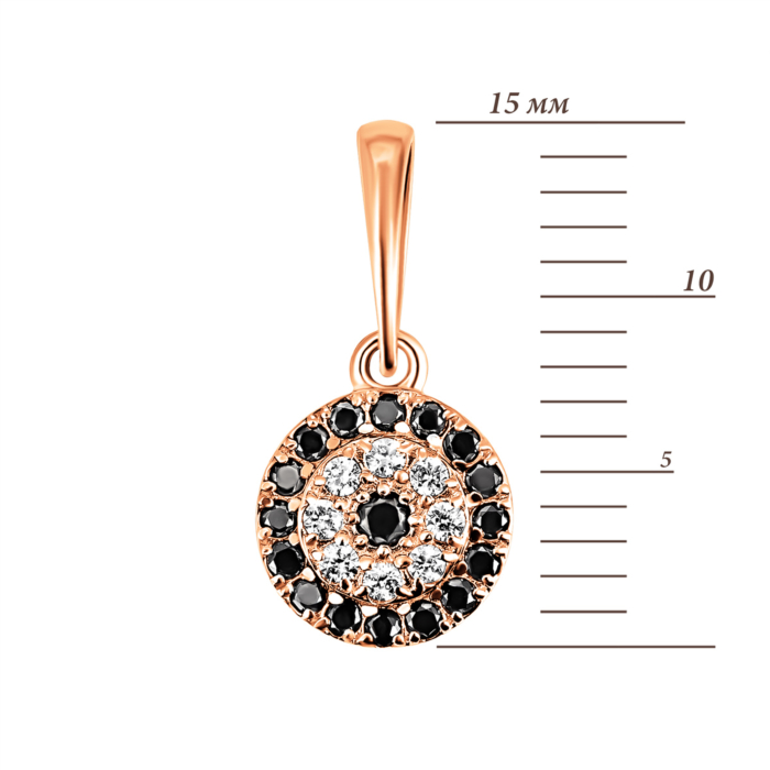 12345 Золота підвіска з діамантами.Артикул UG5ЗК4002 12345 грн13,308 12345