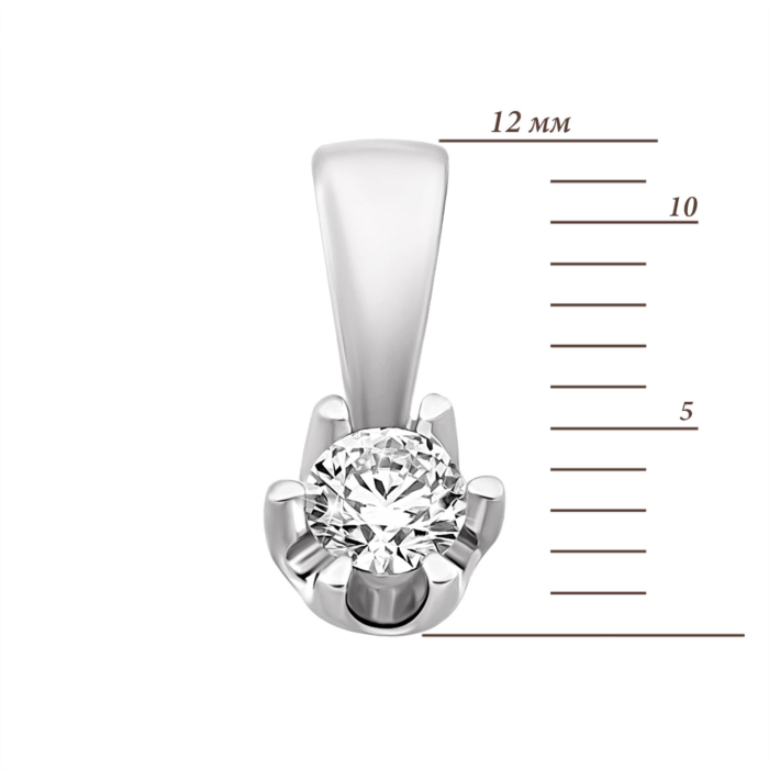 12345 Золота підвіска з діамантом.Артикул UG53102576202 12345 грн24,710 12345