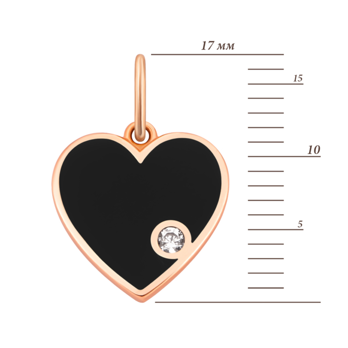 12345 Золота підвіска з фіанітом.Артикул UG53101028801 12345 грн4,620 12345