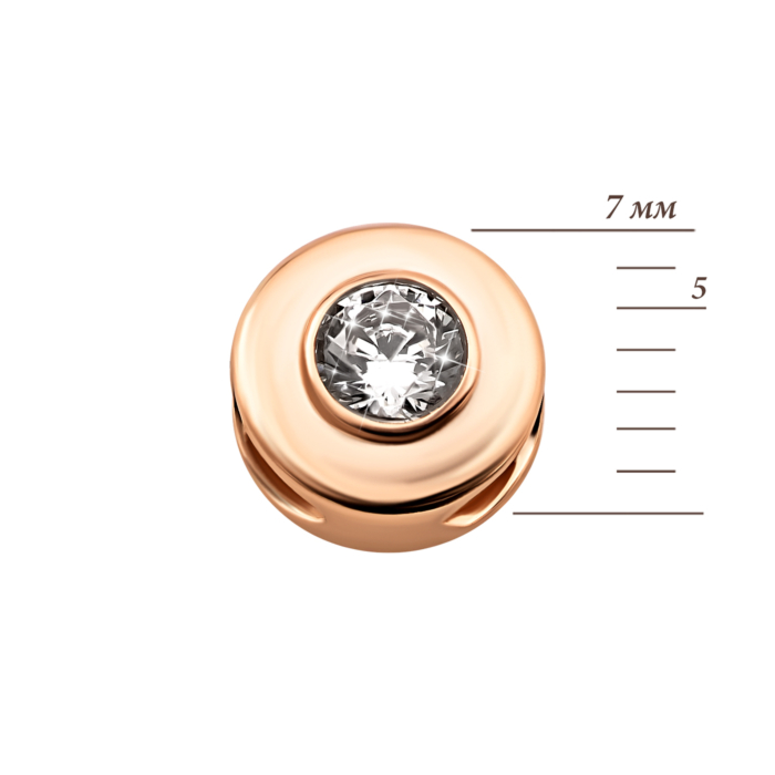 12345 Золота підвіска з фіанітом.Артикул UG5310354110101 12345 грн3,333 12345