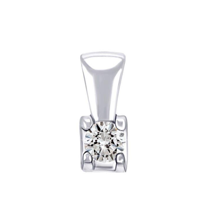 Золотая подвеска с фианитом Royal Zirconia.Артикул UG5П4129/1 Royal