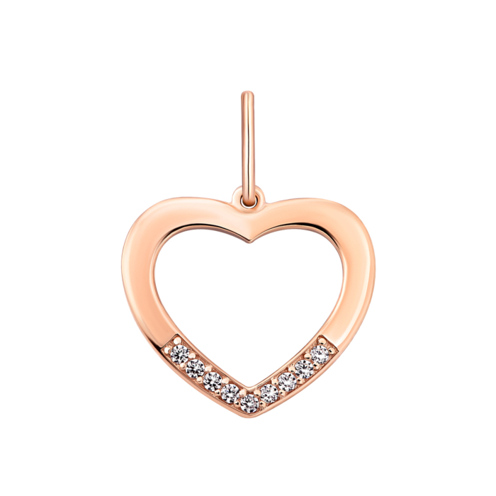 12345 Золота підвіска Серце.Артикул UG5310674310101 12345 грн4,371 12345