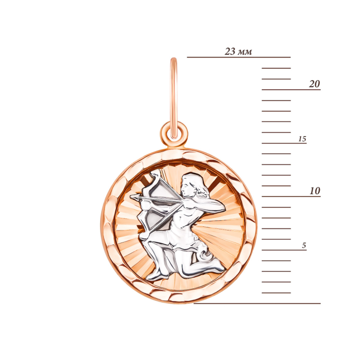 12345 Золота підвіска Стрілець (30508/ст) 12345 грн6,338 12345