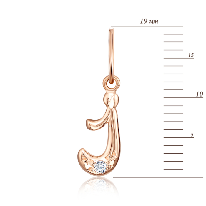 12345 Золота підвіска «Літера І». Артикул 3135/і 12345 грн1,744 12345