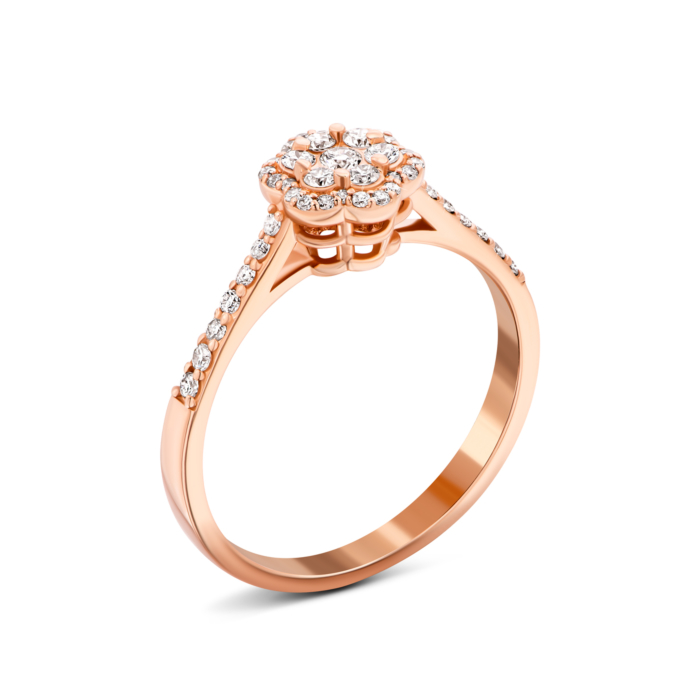 12345 Золота каблучка з діамантами.Артикул UG51111510801 12345 грн41,201 12345