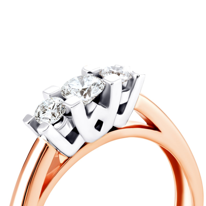 12345 Золота каблучка з діамантами. Артикул UG5КДz7545 12345 грн91,191 12345