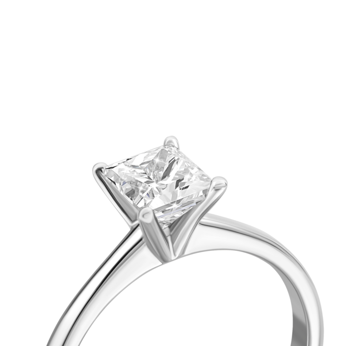 12345 Каблучка з білого золота 585 проби з діамантом.Артикул UG5B487Б 12345 грн616,073 12345