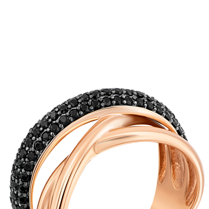 12345 Золота каблучка з фіанітами.Артикул UG5119143710102 12345 грн19,504 12345