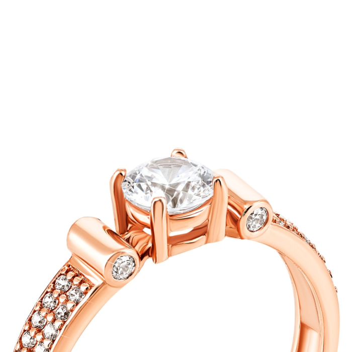 12345 Золота каблучка з фіанітами. Артикул UG5КВ1129и 12345 грн9,281 12345