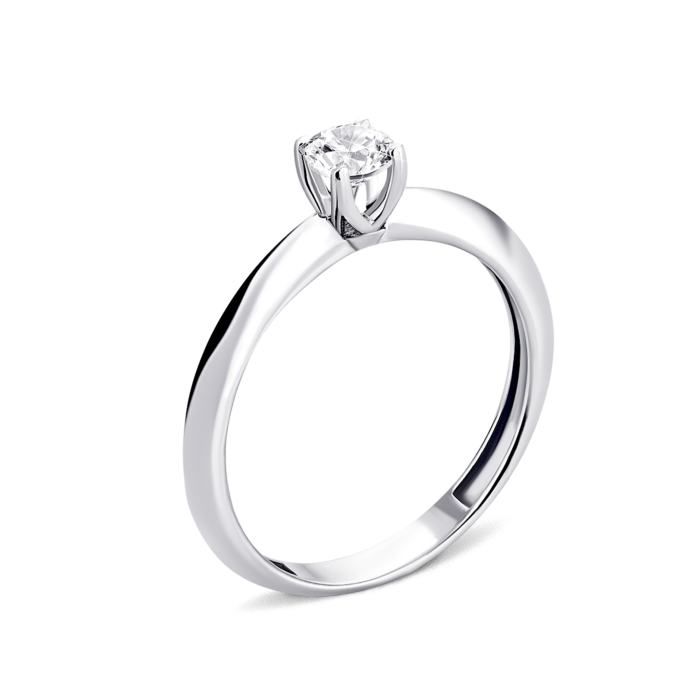 12345 Золота каблучка з фіанітом S Zirconia. Артикул UG5КД4208/1 Sw 12345 грн6,874 12345