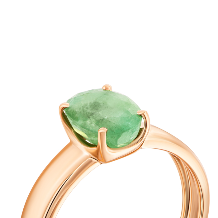 12345 Золота каблучка зі смарагдом.Артикул UG512127EMD 12345 грн44,920 12345