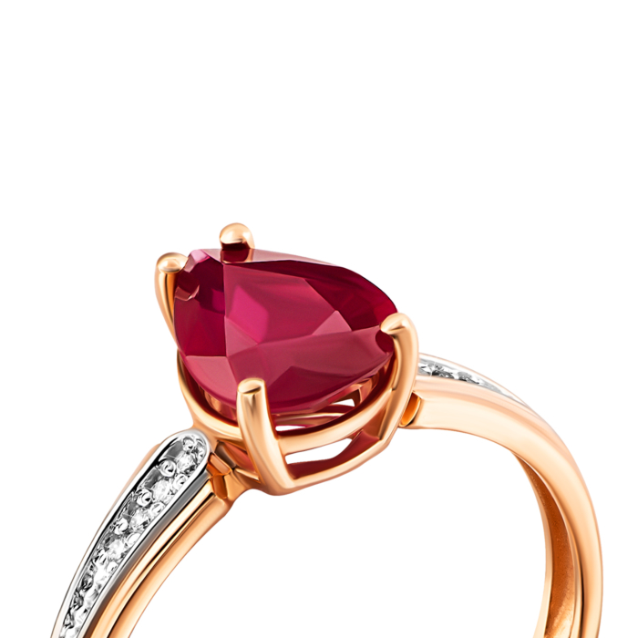 12345 Золота каблучка з рубіном і діамантами.Артикул UG512419RUBY 12345 грн47,264 12345