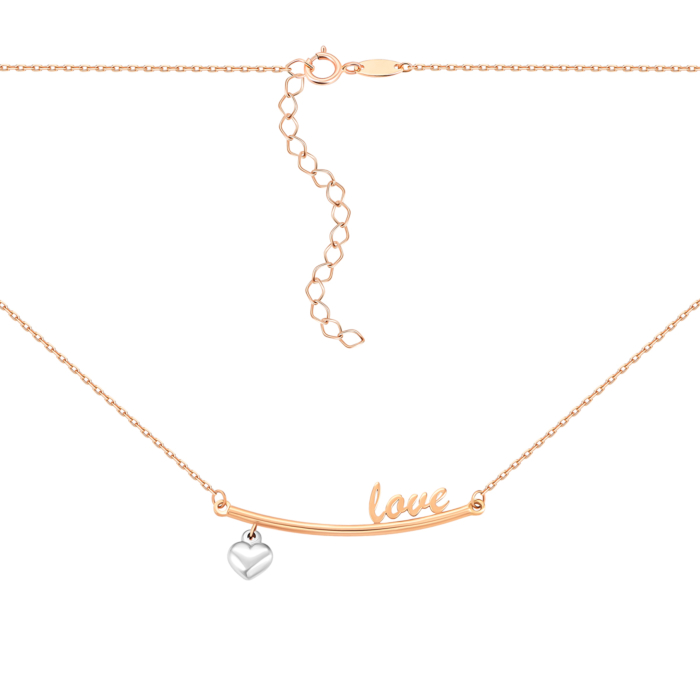 12345 Золоте кольє Love.Артикул UG5/21/170кб 12345 грн8,299 12345