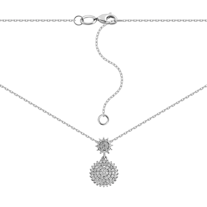 12345 Золоте кольє з діамантами.Артикул UG57191985202 12345 грн55,151 12345