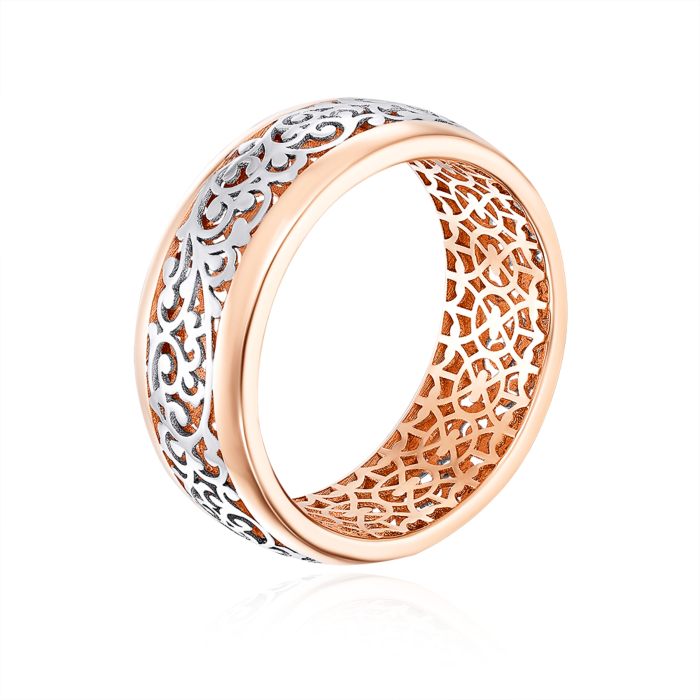 Золота каблучка без вставки. Артикул 13450/01/01