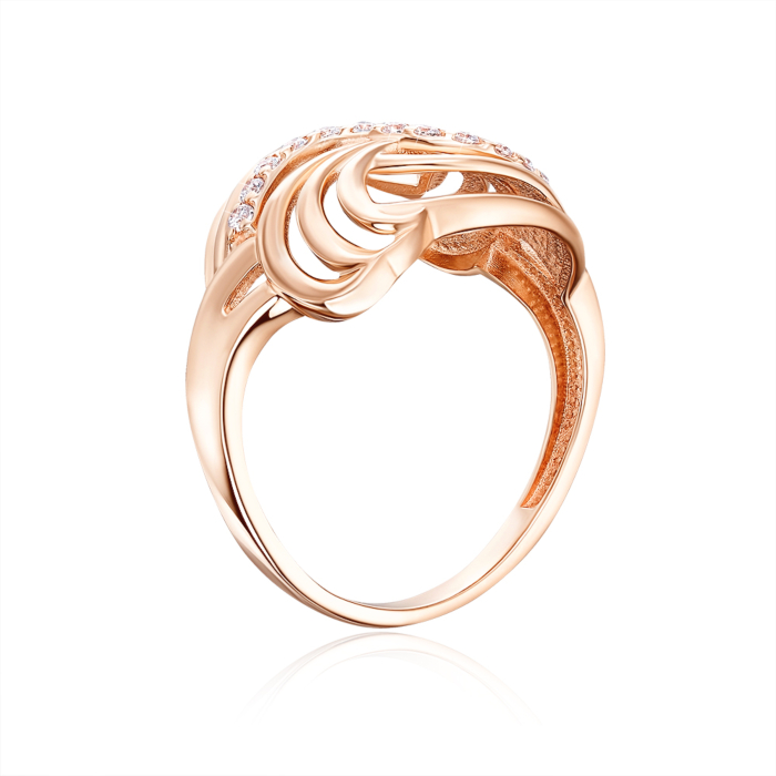 12345 Золота каблучка з фіанітами. Артикул 13547/01/0/13 12345 грн7,525 12345