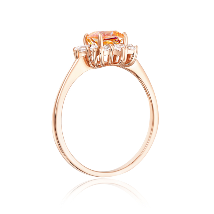 12345 Золота каблучка з фіанітами S. Артикул 13800/01/0/3136 12345 грн14,037 12345