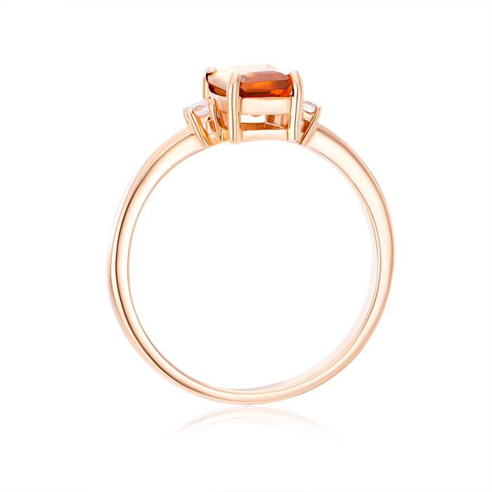 12345 Золота каблучка з турмаліном і фіанітами. Артикул 530273/01/0/7492 12345 грн10,039 12345