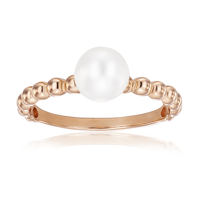 12345 Золота каблучка з перлиною. Артикул 18071/01/0/2163 12345 грн6,211 12345