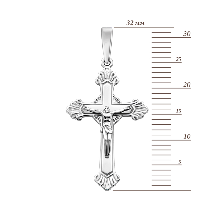 12345 Золотий хрестик. Розп'яття Христове.Артикул UG5501409б 12345 грн4,330 12345