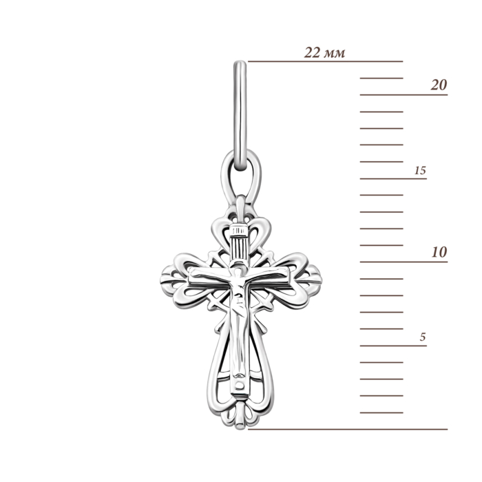 12345 Золотий хрестик. Розп'яття Христове.Артикул UG5501510б 12345 грн1,814 12345