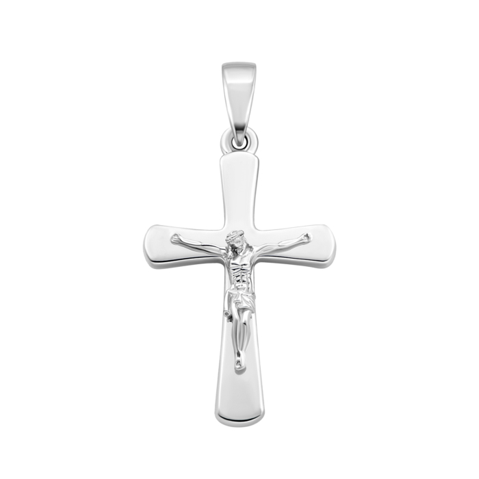 12345 Золотий хрестик. Розп'яття Христове.Артикул UG5501656б 12345 грн7,175 12345