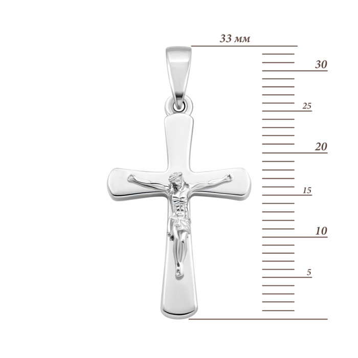 12345 Золотий хрестик. Розп'яття Христове.Артикул UG5501656б 12345 грн7,175 12345