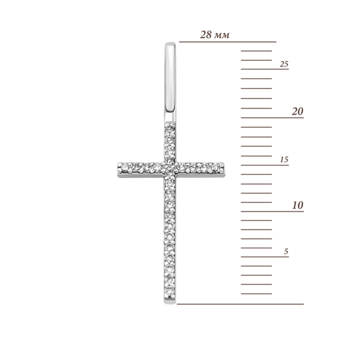12345 Золотий хрестик з діамантами.Артикул UG53102033202 12345 грн16,860 12345